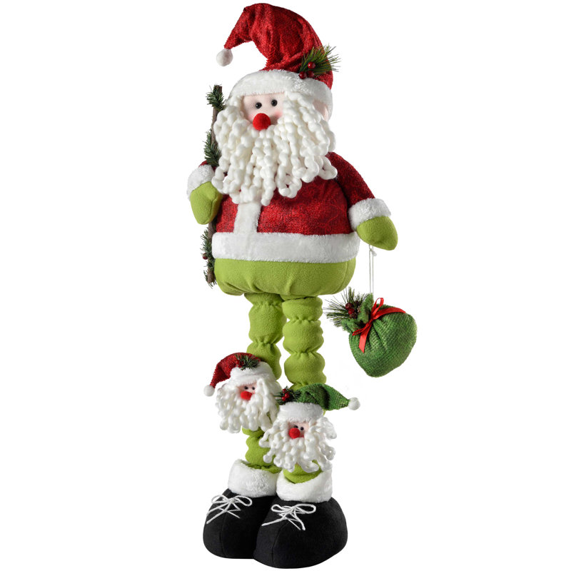 The Seasonal Aisle Free Standing Father Christmas Santa Claus